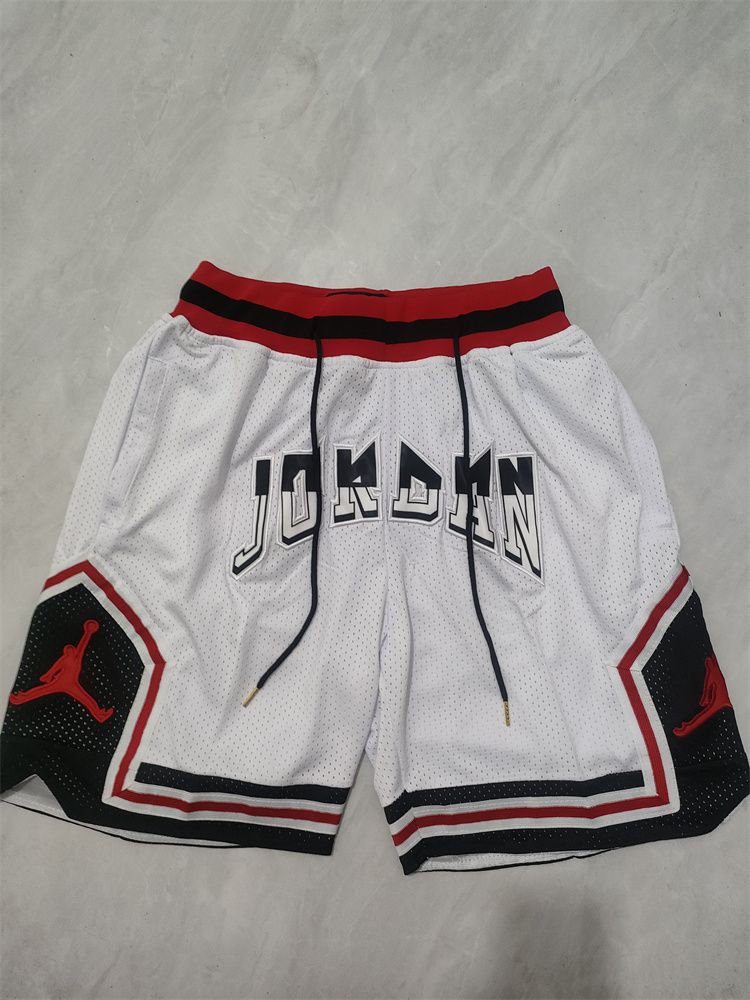 2025 Men NBA Jordan Shorts White style 3